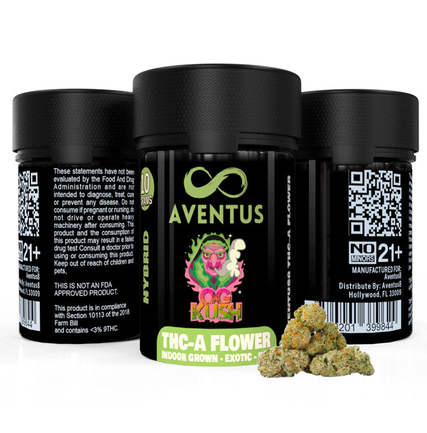 AVENTUS8 THC-A Flower OG KUSH 10g