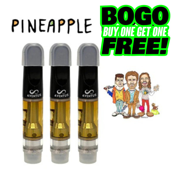 PINEAPPLE EXPRESS HYBRID FULL SPECTRUM 510 THREAD VAPE CARTRIDGE 1000MG 1G
