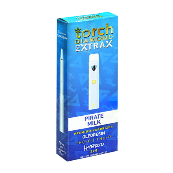Torch Diamond Extrax THC-O + THCP Disposable (2.2g) Pirate Milk - Hybrid