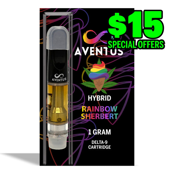 RAINBOW SHERBERT DELTA 9 VAPE CARTRIDGES