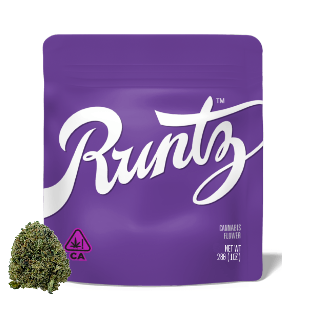 THC-A WHITE RUNTZ FLOWER HYBRID 28G - 1 ounce