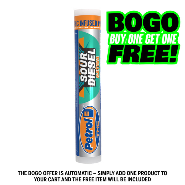 Petrol THC Infused Pre-Rolls – Premium Indoor Sour Diesel - Sativa
