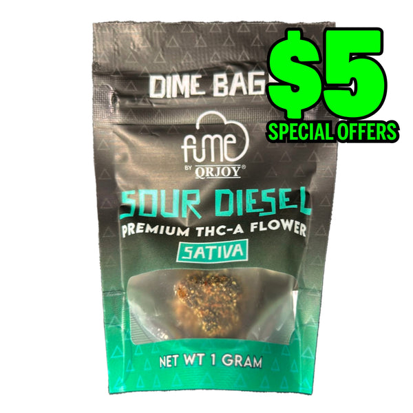 Fume sour diesel – 1g Premium THCA Sativa Flower