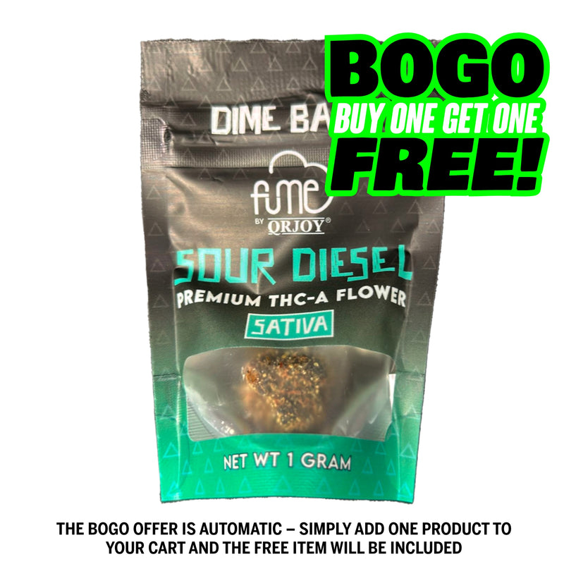 Fume sour diesel – 1g Premium THCA Sativa Flower