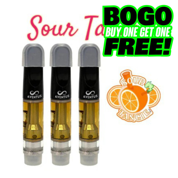 SOUR TANGIE ORANGE FULL SPECTRUM 510 THREAD VAPE CARTRIDGE 1000MG 1G