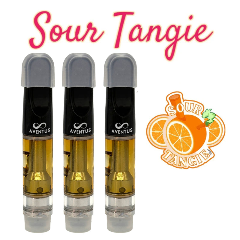 SOUR TANGIE ORANGE FULL SPECTRUM 510 THREAD VAPE CARTRIDGE 1000MG 1G