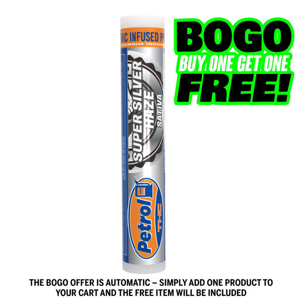 Petrol THC Infused Pre-Rolls – Premium Indoor Super Silver Haze - Sativa