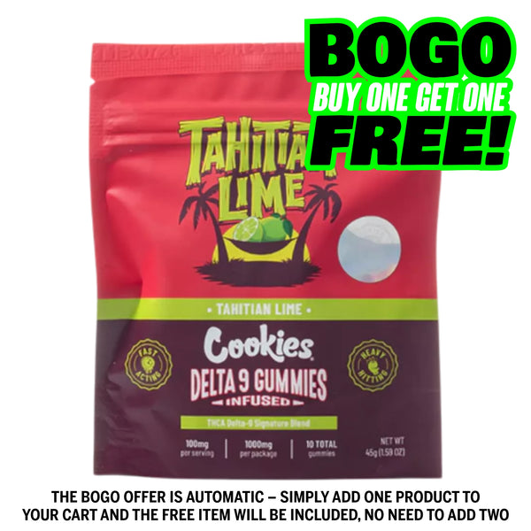 Cookies THCA Delta 9 Signature Blend Gummies 1000MG - Tahitian Lime