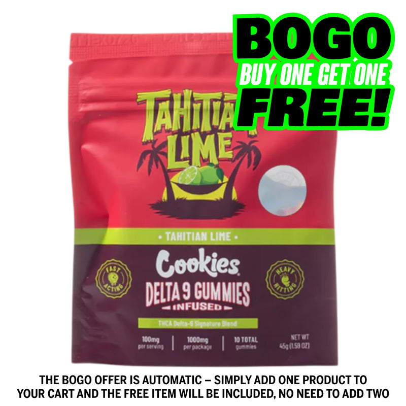 Cookies THCA Delta 9 Signature Blend Gummies 1000MG - Tahitian Lime