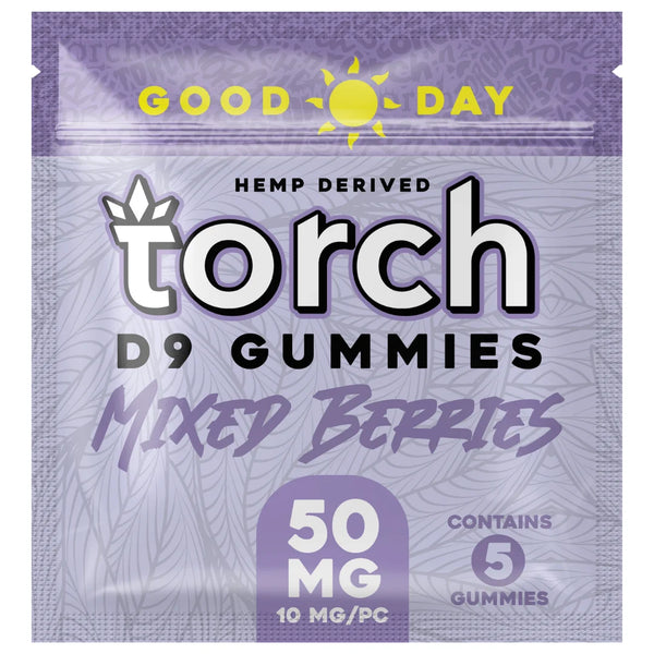 Torch Delta-9 Delta 9 Gummies 50mg -  Mixed Berries