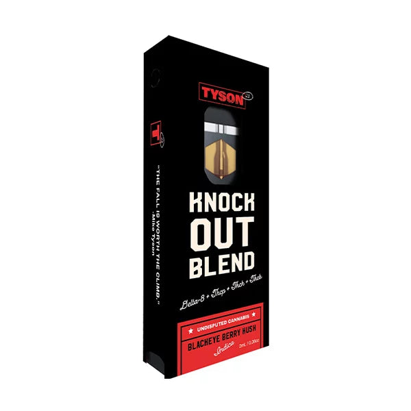 Tyson 2.0 Undisputed Knock Out Blend Disposable - blackeye berry kush Indica