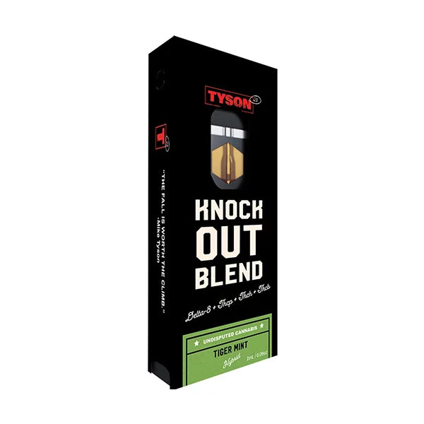 Tyson 2.0 Undisputed Knock Out Blend Disposable - Tiger Mint Hybrid