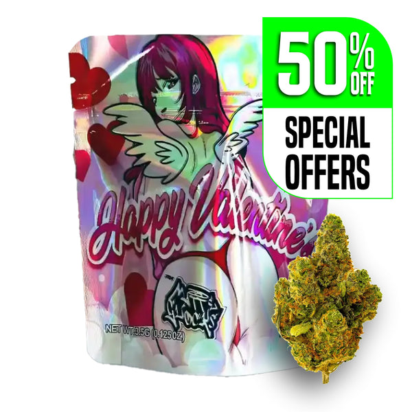 Happy Valentine’s THCA Flower – 3.5g Premium Indoor