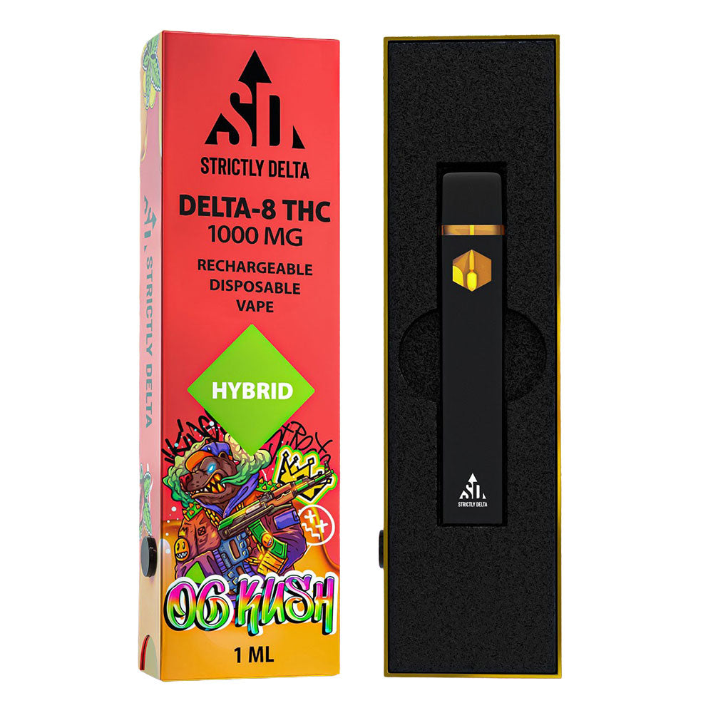 VAPES Delta 8 Disposable OG Kush – DISTRIBUTION CENTER A8