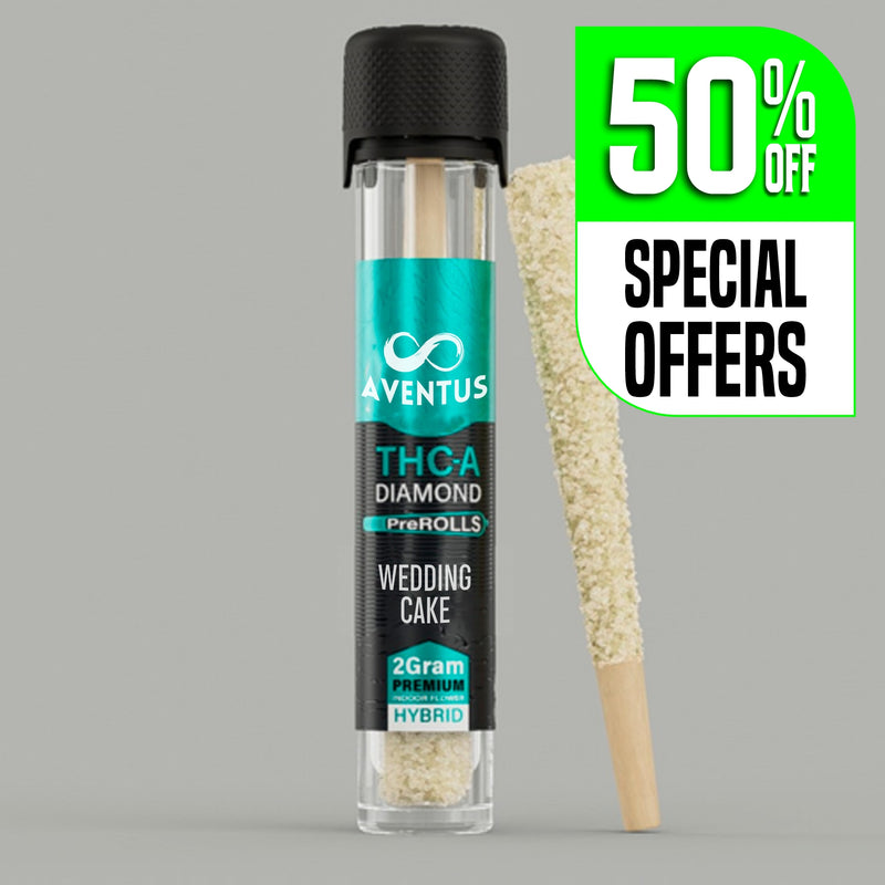 aventus8 - 2G THCA Diamond Preroll Wedding cake