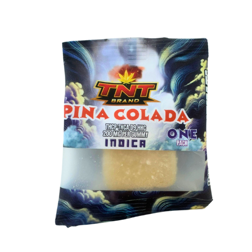 TNT Brand THCP THCA 200mg One Pack Gummy