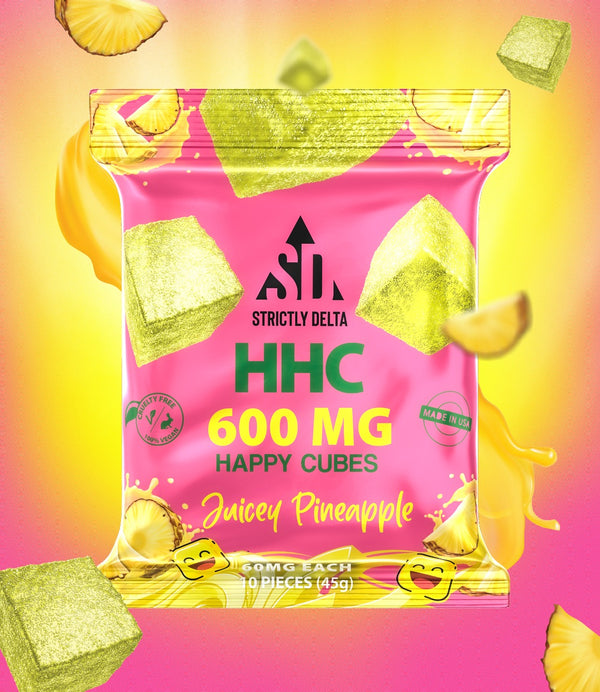 HHC – HAPPY CUBES JUICEY PINEAPPLE